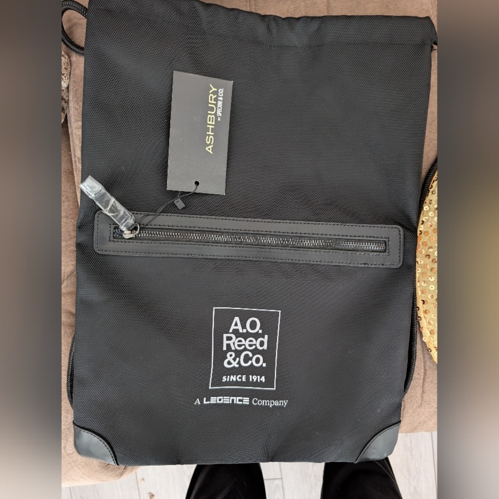 Black Men's Travel Bag